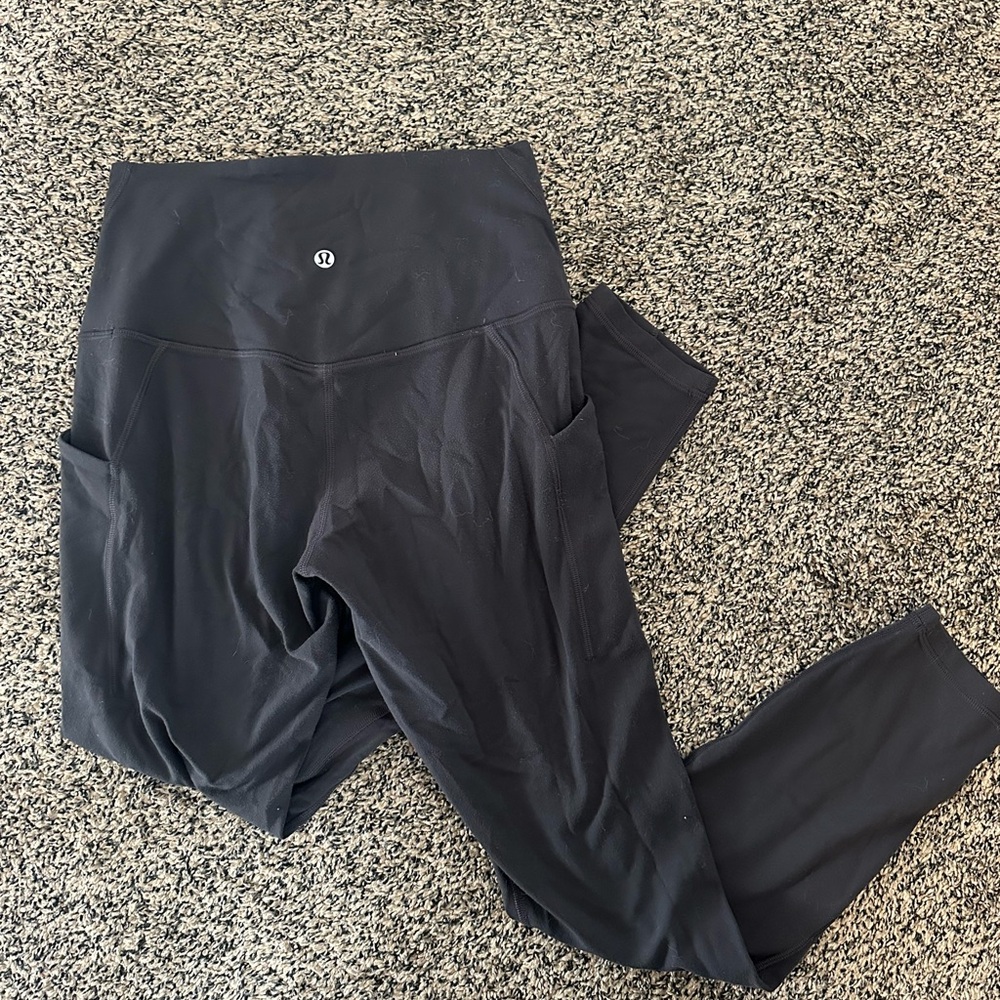 Black High-Waisted Leggings